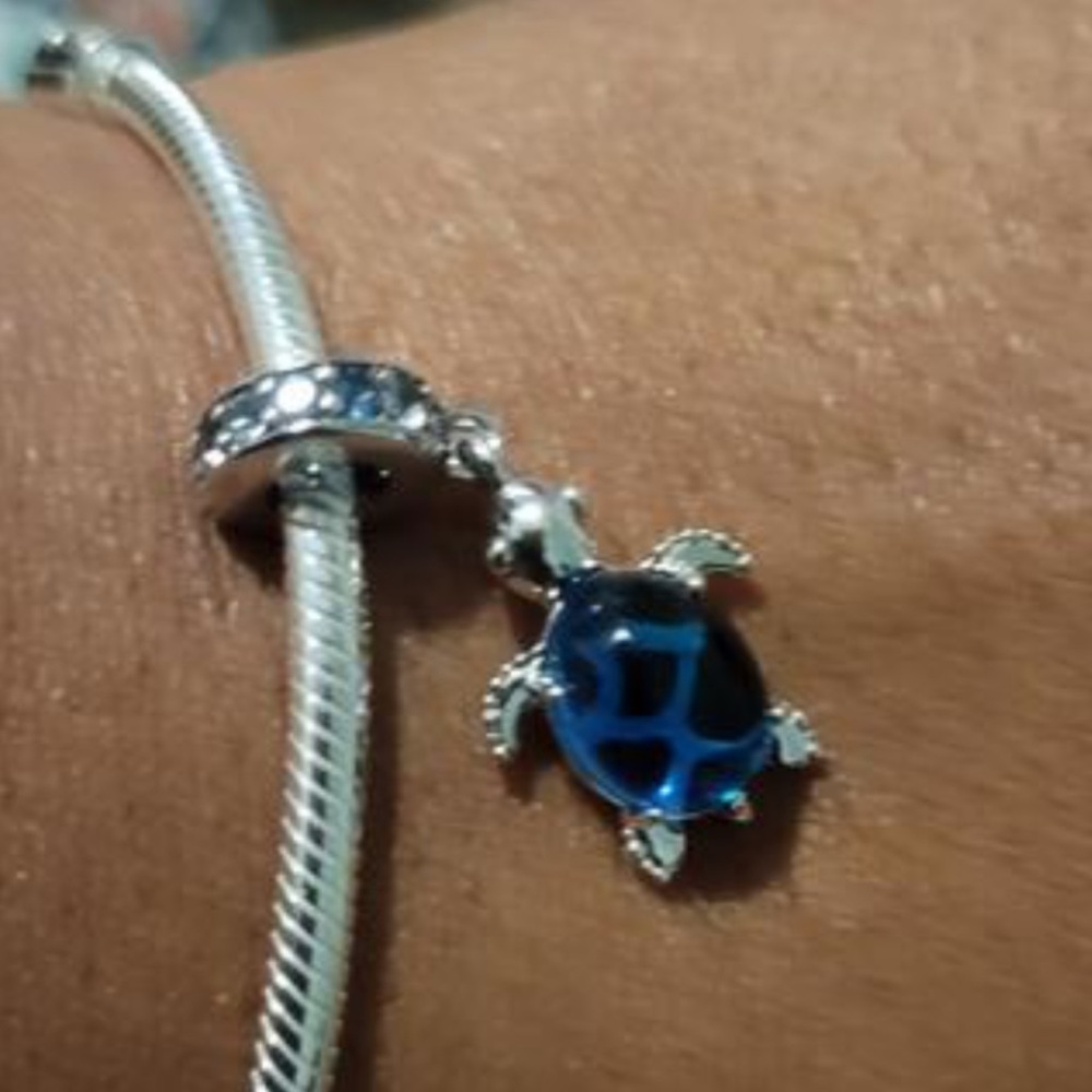 Pandora Blue Charm Bracelet